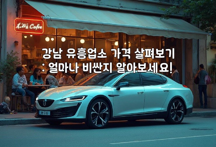강남 유흥업소 가격 살펴보기: 얼마나 비싼지 알아보세요!
